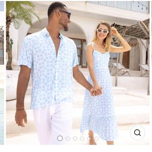 Kenny Flowers Dress - THE MALDIVES - SWEETHEART DRESS - Size Small - WORN ONCE